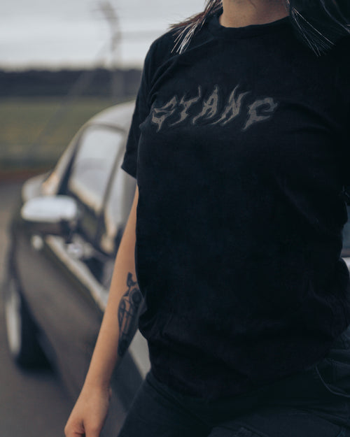 Deep Dish Tee- Black